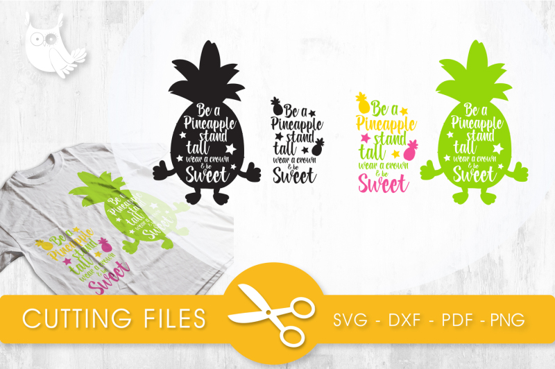 be-a-pineapple-svg-png-eps-dxf-cut-file