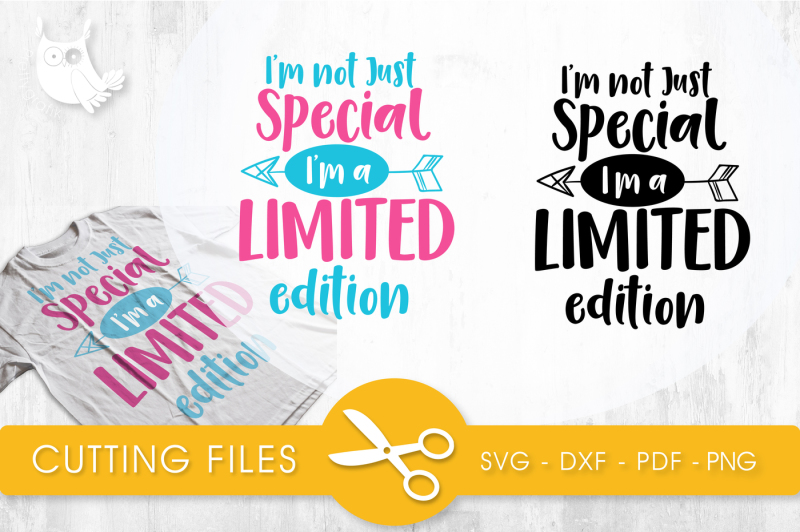 I'm a limited edition SVG, PNG, EPS, DXF, cut file Free File