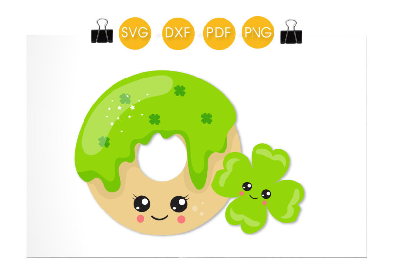 lucky-donut-svg-png-eps-dxf-cut-file