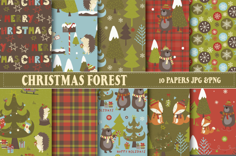 christmas-forest
