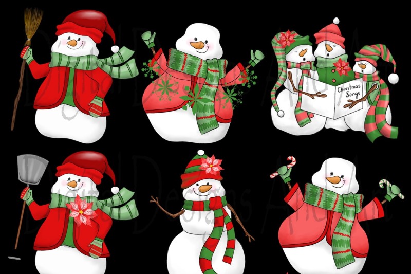 snowman-in-red-and-green