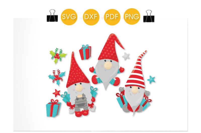 present-christmas-gnomes-svg-png-eps-dxf-cut-file