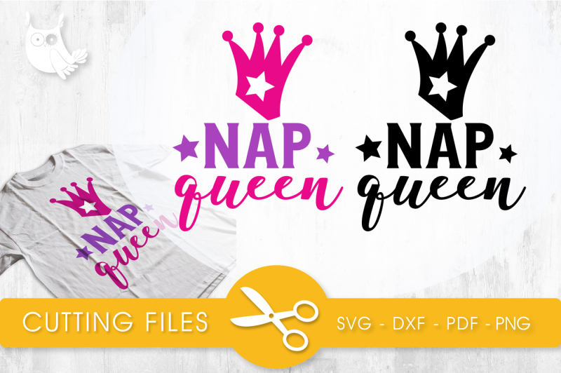 nap-queen-svg-png-eps-dxf-cut-file