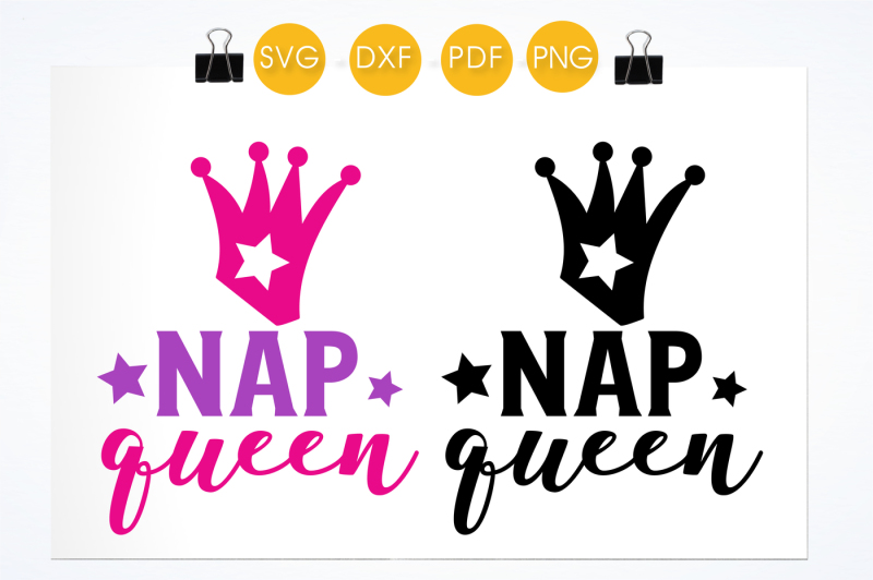nap-queen-svg-png-eps-dxf-cut-file