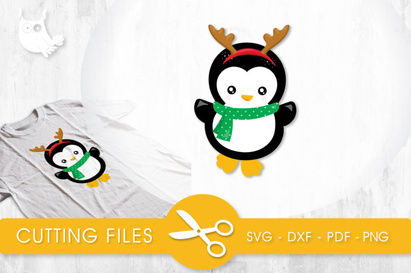 reindeer-penguin-svg-png-eps-dxf-cut-file