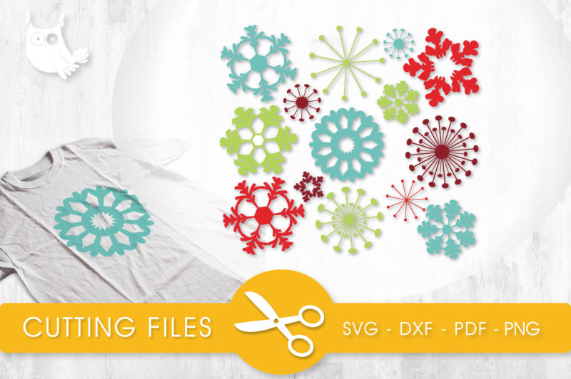 snowflakes-svg-png-eps-dxf-cut-file