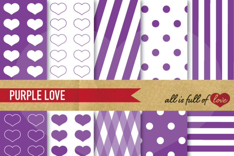 love-backgrounds-purple-digital-paper-pack