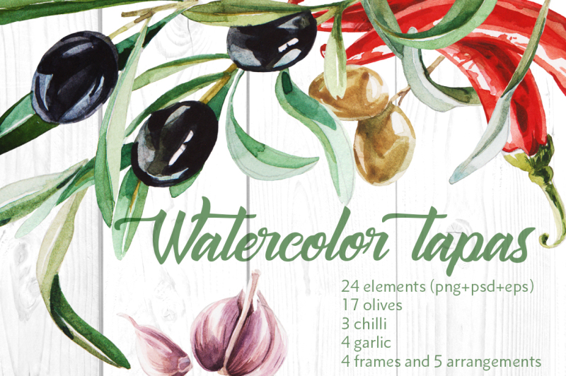 watercolor-tapas