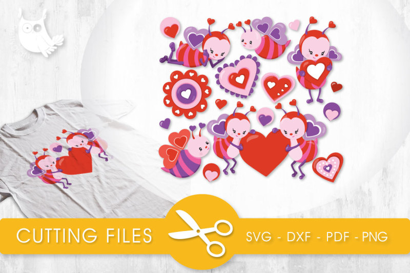 valentine-bees-svg-png-eps-dxf-cut-file