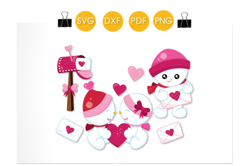valentine-snow-cuties-svg-png-eps-dxf-cut-file