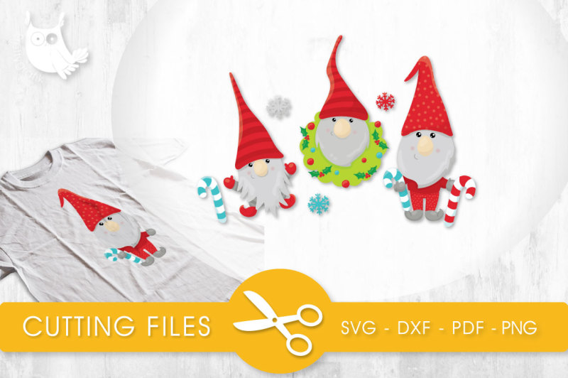 Download Winter Christmas Gnomes SVG, PNG, EPS, DXF, cut file By ...