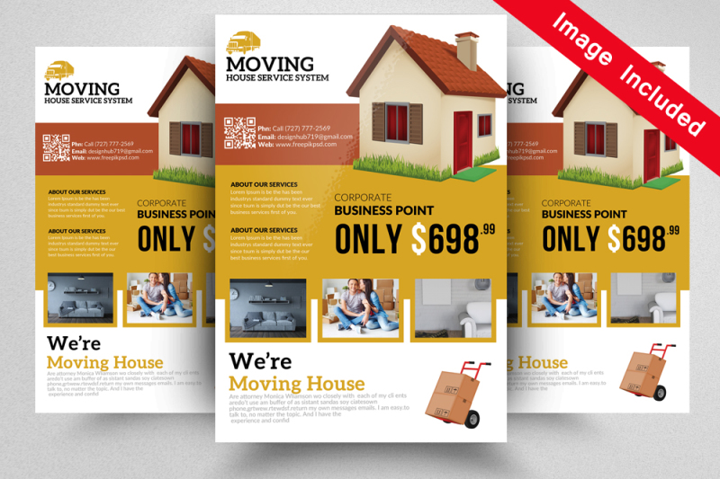 moving-house-service-flyer-templates