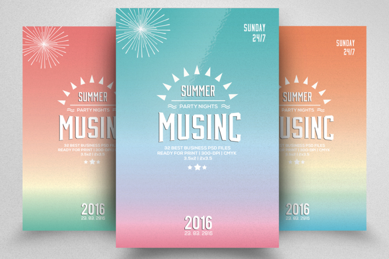 music-and-summer-party-flyer