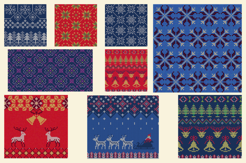 knitted-christmas-seamless-pattern