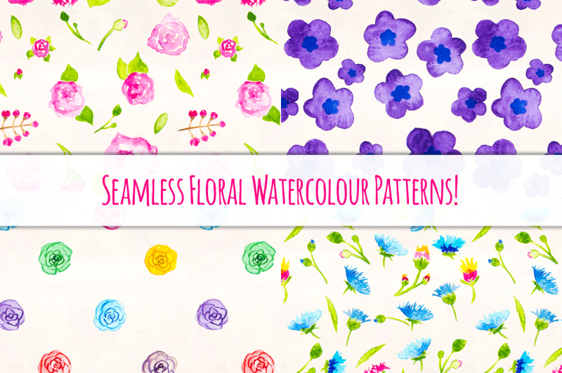floral-watercolor-patterns-bundle