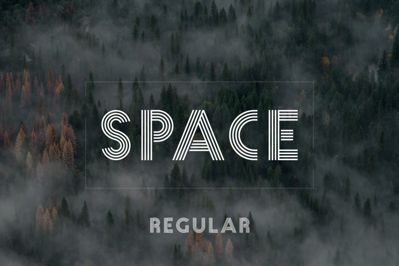 spaceline-font