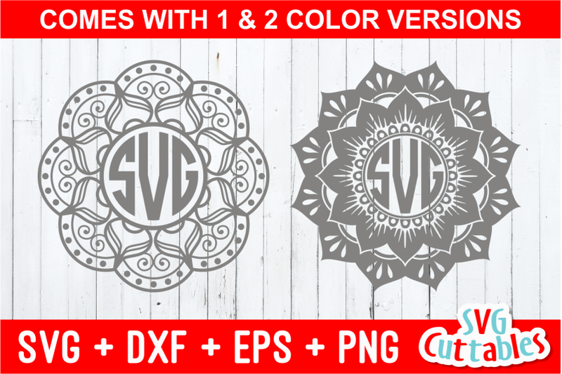 Download Cricut Mandala Monogram Svg