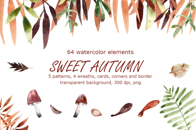 sweet-autumn-watercolor-clip-art-set