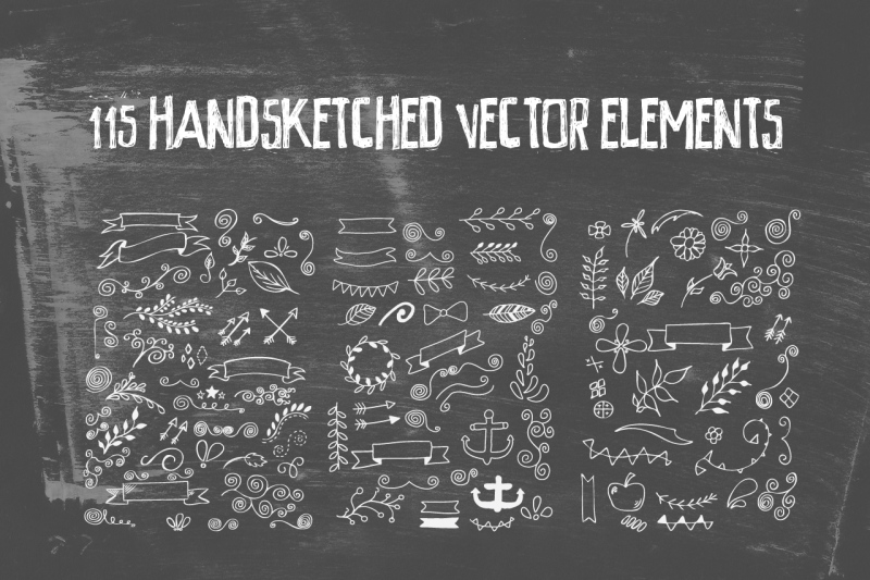 115-handsketched-vector-elements-kit
