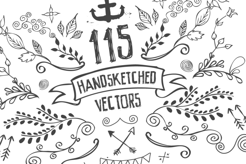115-handsketched-vector-elements-kit
