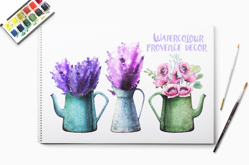 watercolor-provence-decor
