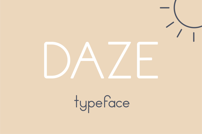daze-typeface