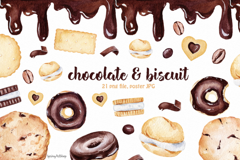 chocolate-and-biscuits-clipart