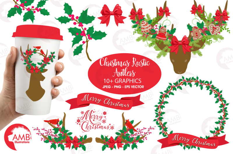 christmas-rustic-antler-clipart-graphics-amb-1506