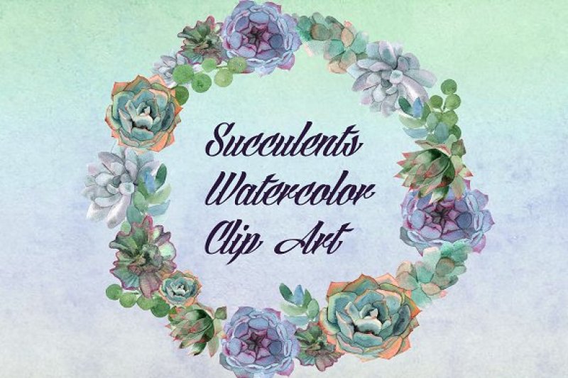 watercolor-succulents-clip-art