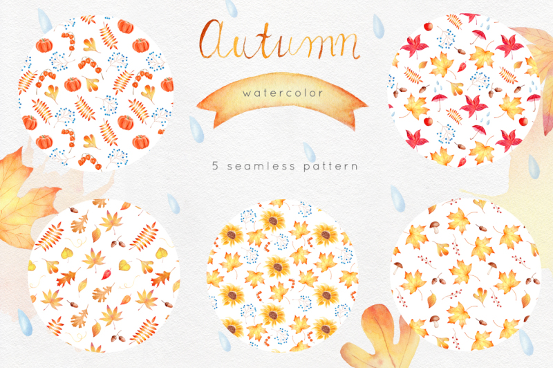 autumn-watercolor-collection