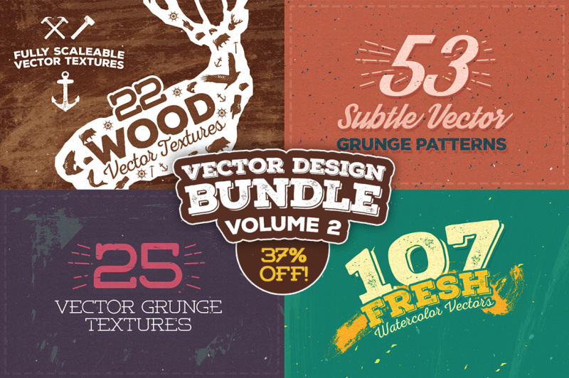 Download Vector Design Bundle - Vol 2 By Layer Form | TheHungryJPEG.com