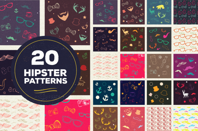 100-vector-patterns-bundle