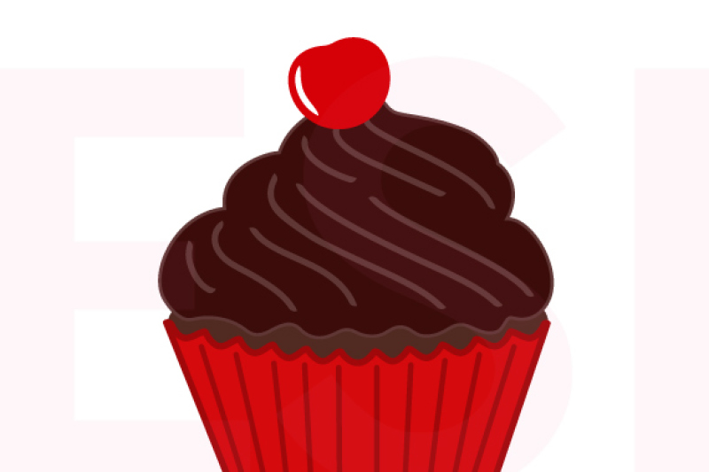 cupcake-with-cherry-design-svg-dxf-eps