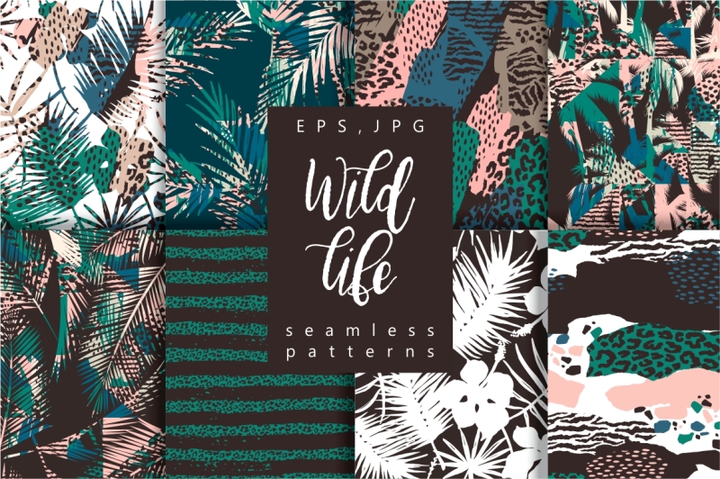 wild-life-8-seamless-patterns
