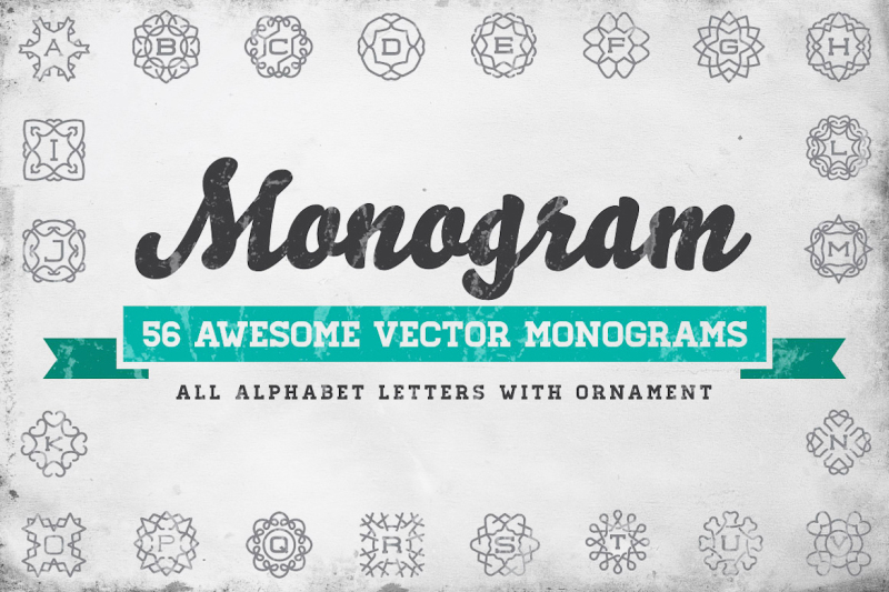 awesome-56-monograms-in-vector-abc