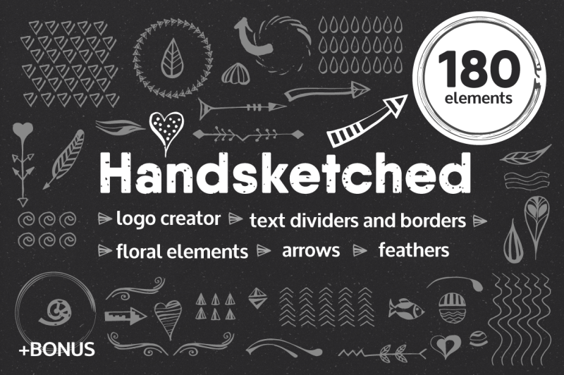 handsketched-elements-logos-creator