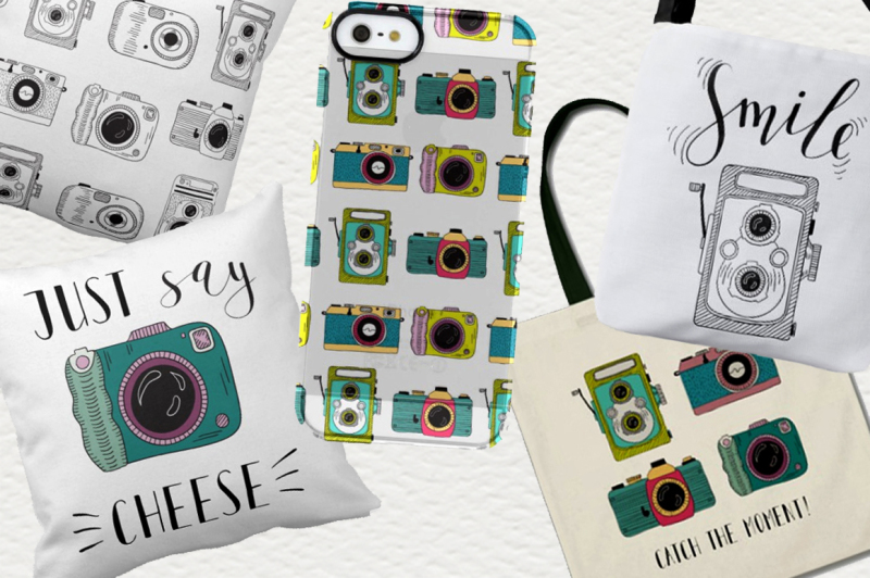 set-of-cameras-with-letterings