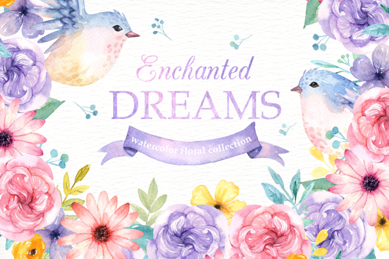 enchanted-dreams-watercolor-clip-art