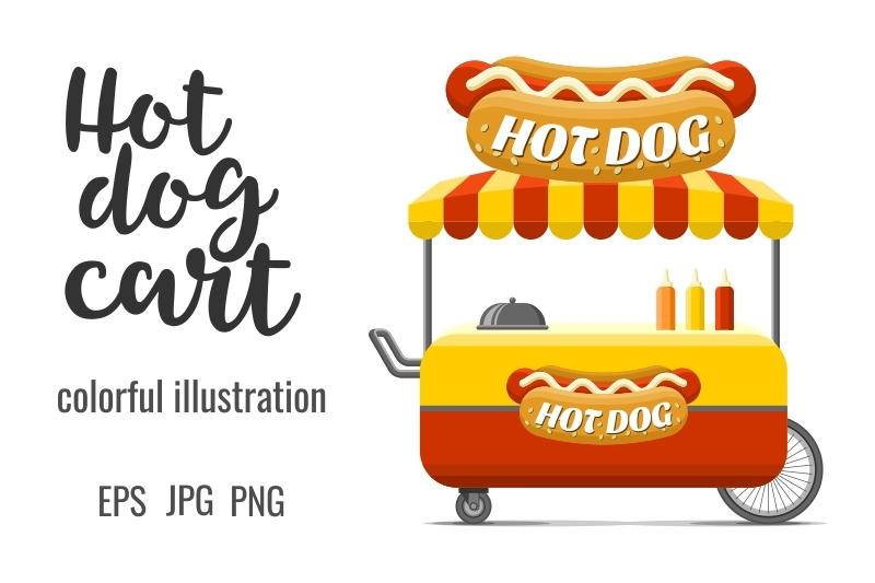 hot-dog-street-food-cart