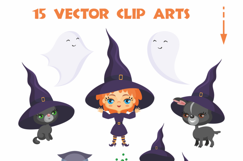 halloween-set-cute-vector-clip-arts