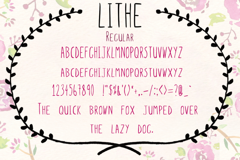 lithe-handdrawn-font-bold-and-italic