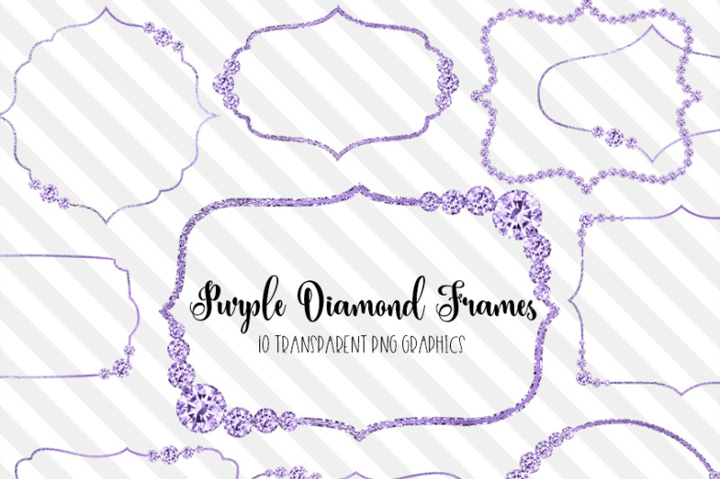 purple-diamond-frames