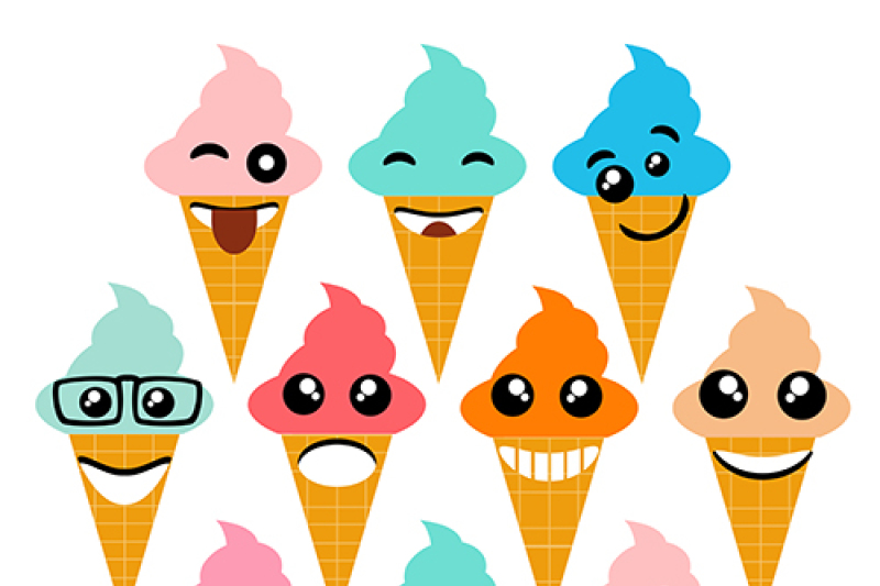 ice-cream-cone-face-symbols