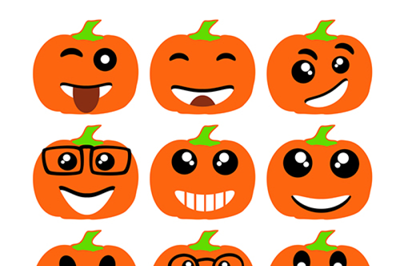 halloween-pumpkin-face-symbols