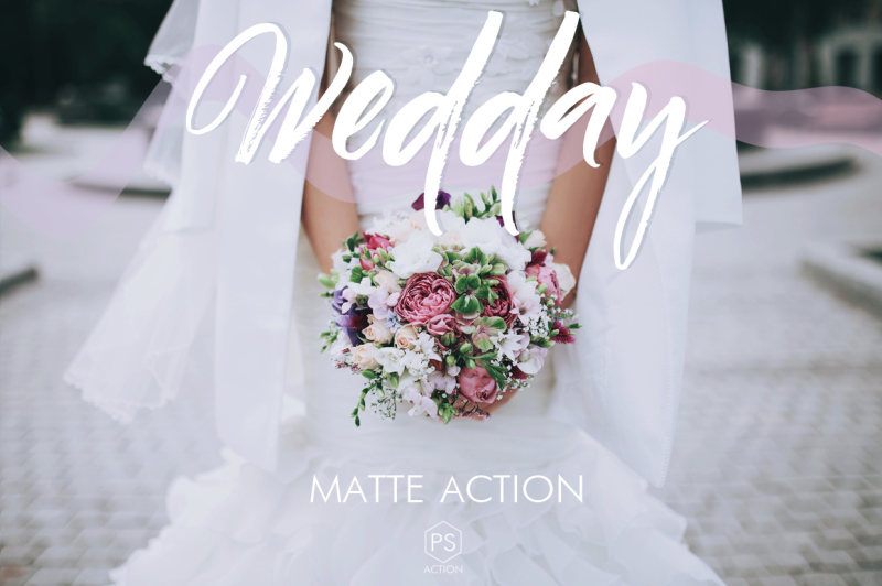 wedday-matte-photoshop-action