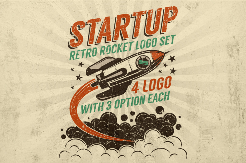 startup-rocket-retro-logo