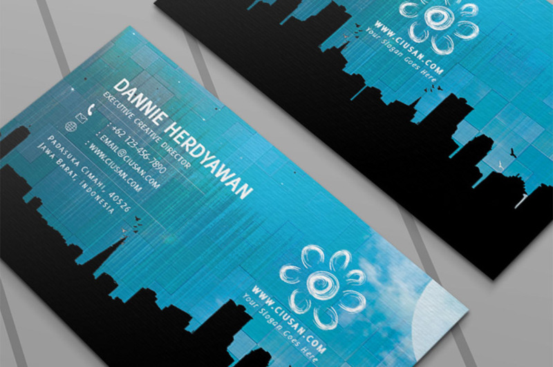 creative-blue-business-card