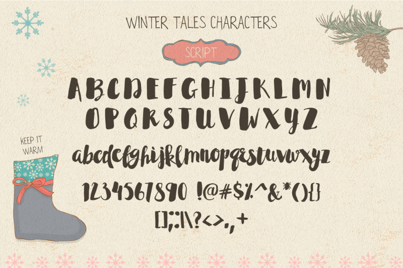 winter-tales-font-trio-extras