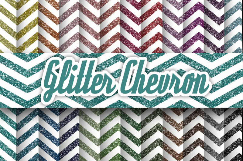 glitter-chevron-textures-digital-paper