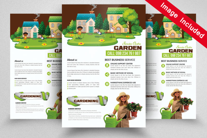 10-garden-service-flyer-bundle